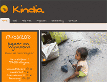 Tablet Screenshot of kindia.be